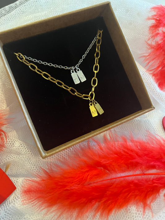 Collier Toi et Moi - Coffret Couple