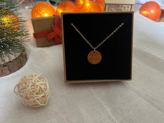 Coffret Collier Nos Initiales